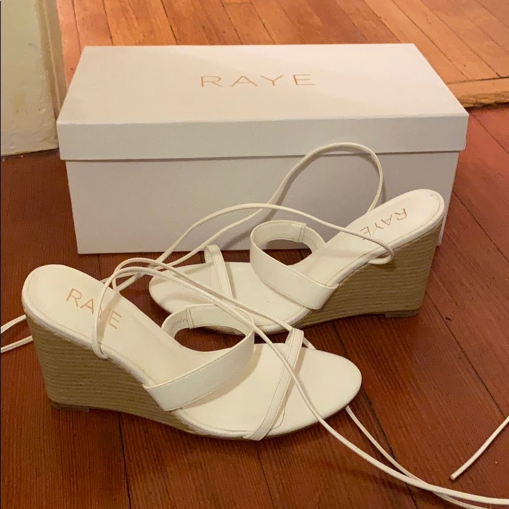 Raye coastal wedge sandals